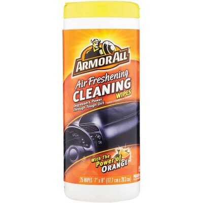 Armor All Unscented 7 In. x 8 In. Multi-Purpose Cleaning Wipes (30-Count)