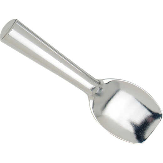 Ice Cream Scoop - Stainless Steel - Green Nonslip Rubber Grip - 1 Count Box