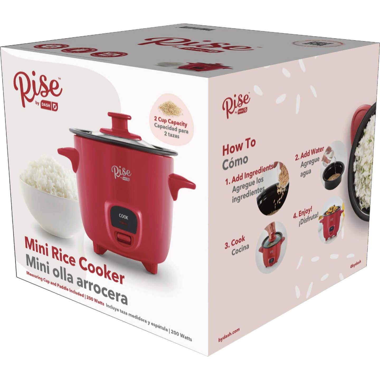 Rise By Dash 2-Cup Mini Rice Cooker - Foley Hardware
